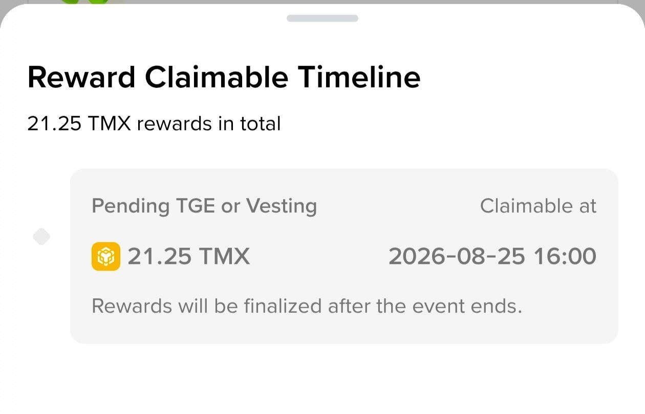 TMX booster payment